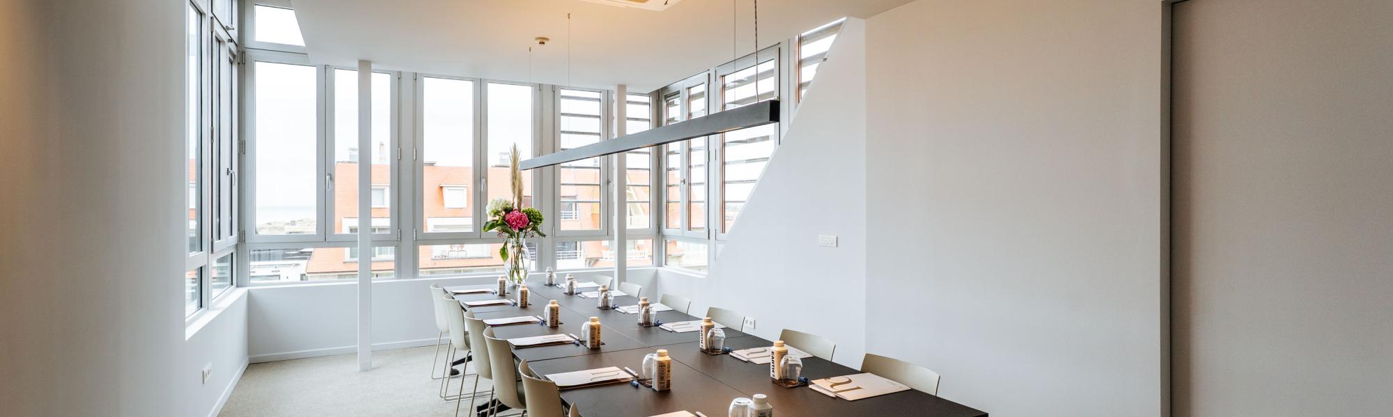 Vergaderen aan zee Hotel Cosmopolite Nieuwpoort Duinzicht